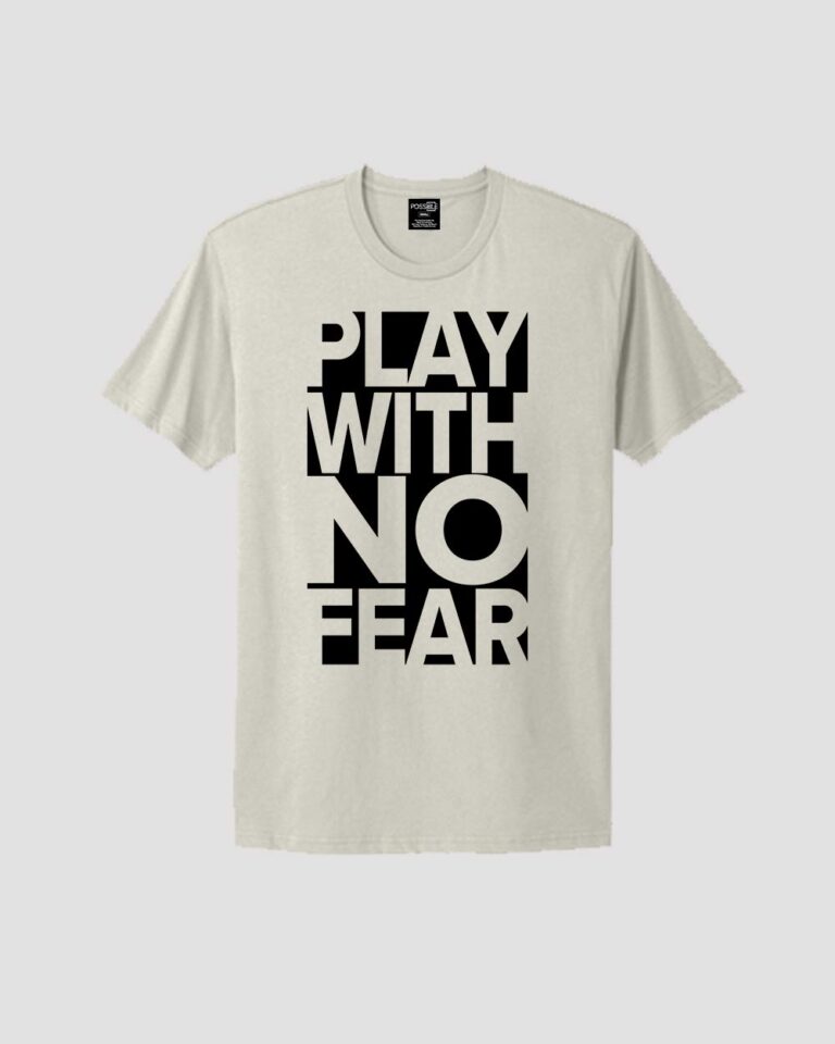 Play With No Fear 3D Tee