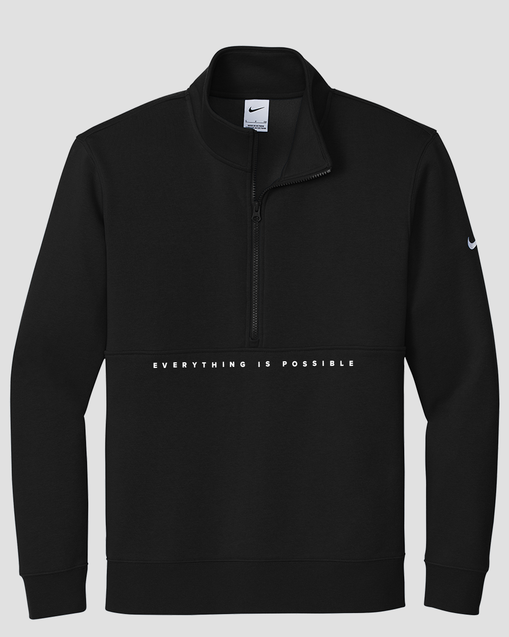 Nike X Possible Half Zip Hoodie Black