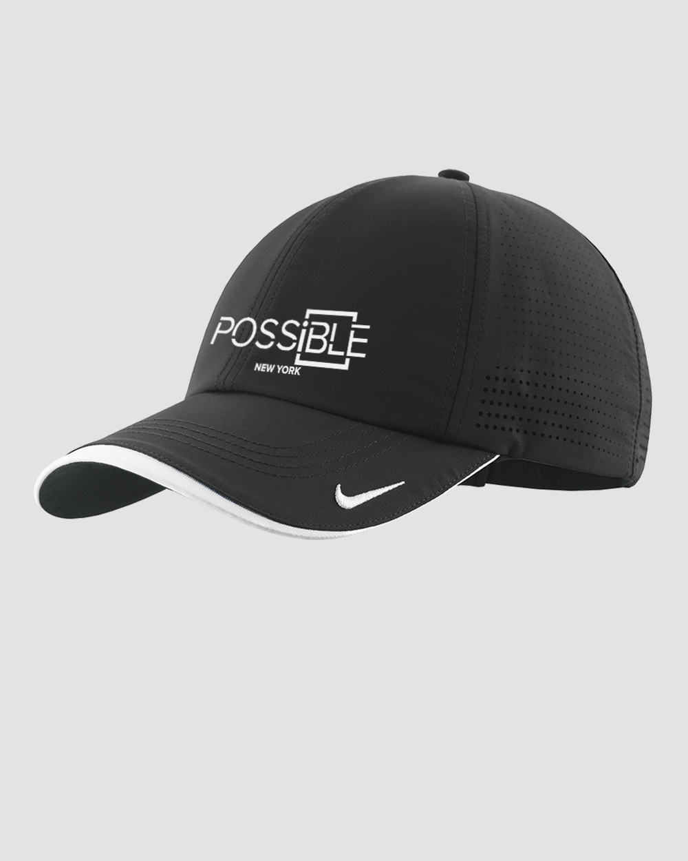 Nike X Possible Preforated Hat-Gunmetal