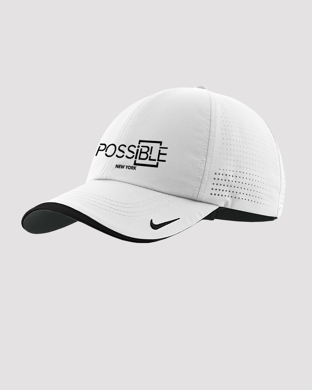 Nike X Possible Preforated Hat-White Front